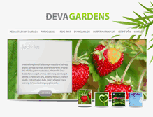 Tablet Screenshot of devagardens.eu